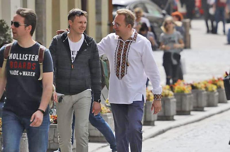 Геннадій Васьків та Андрій Садовий